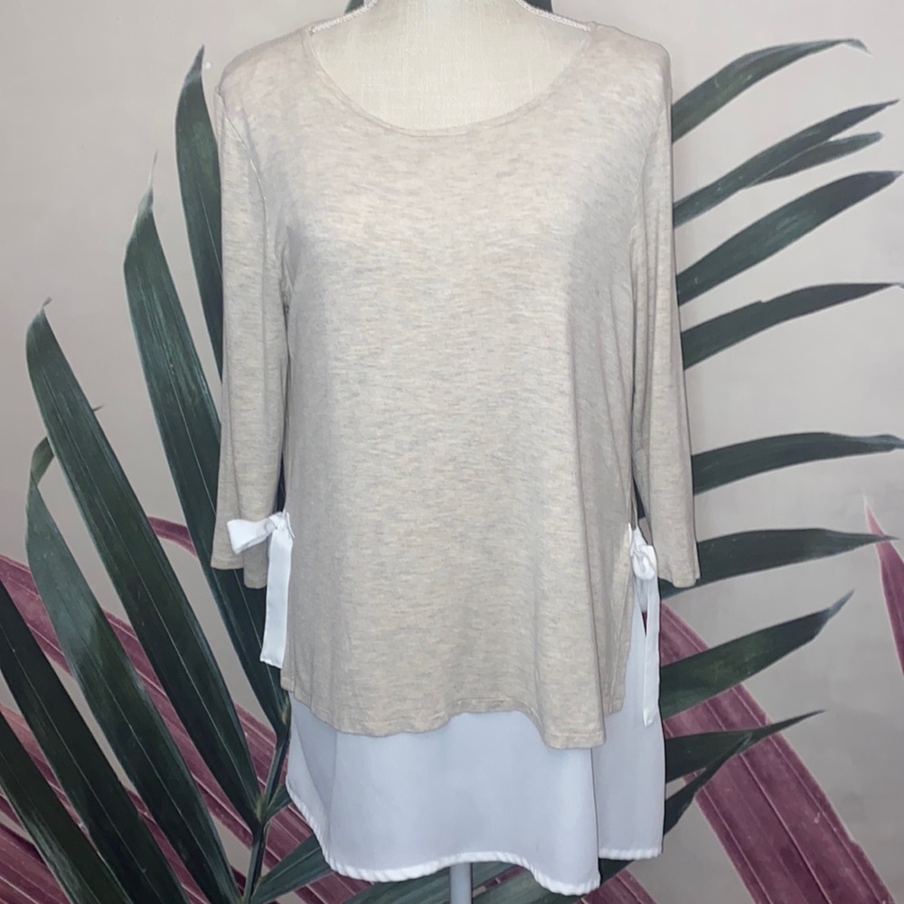 Pebble And Stone Layered Tunic - image 1